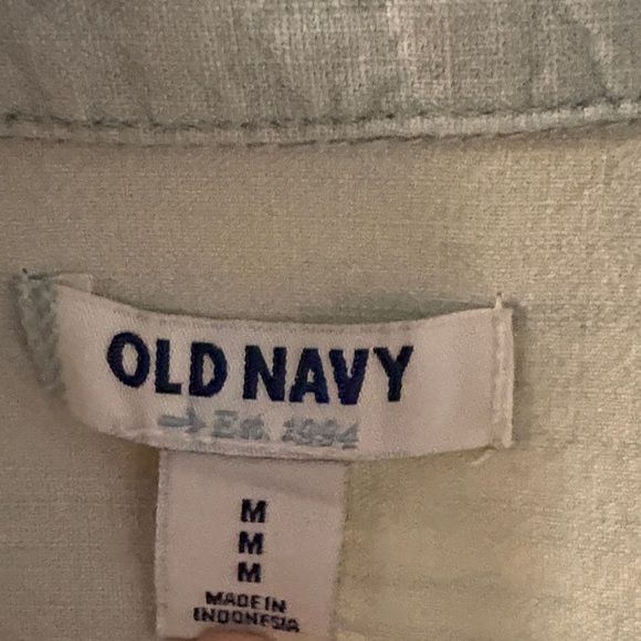 Old navy Light Blue Denim Shirt - Picture 2 of 3